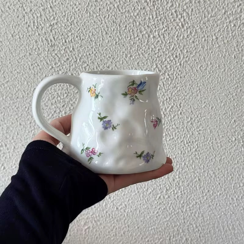 French Floral Coffee Mug