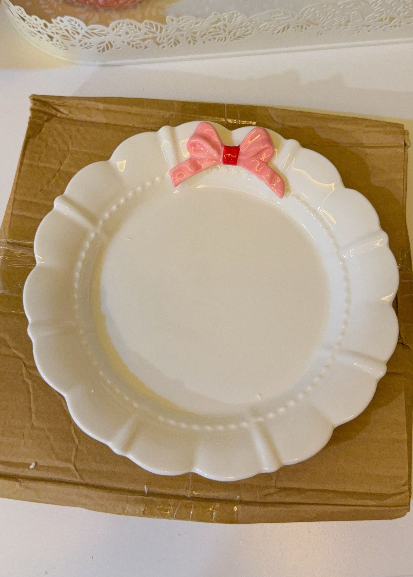 French Bow Plate