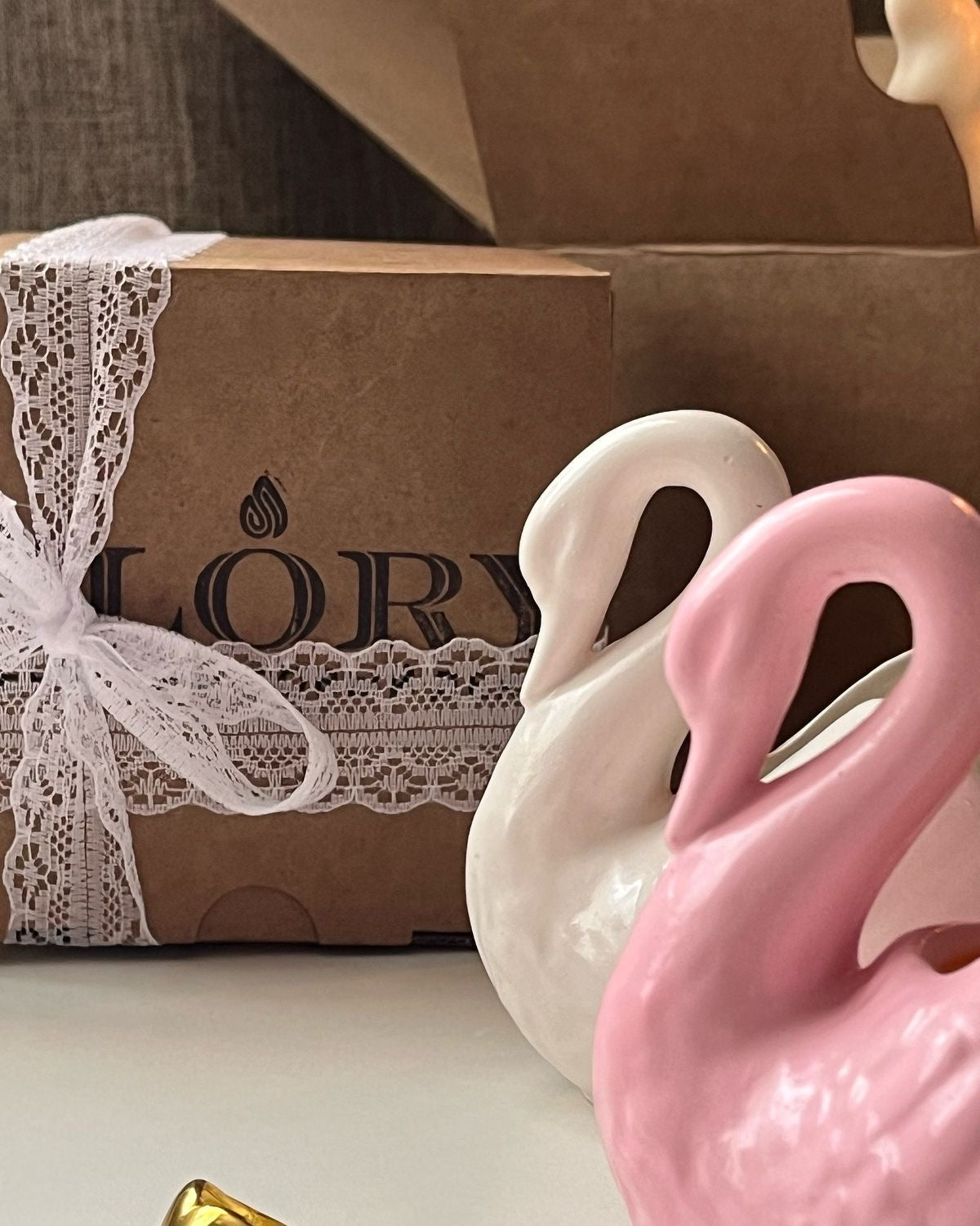 Swan Candle Holder