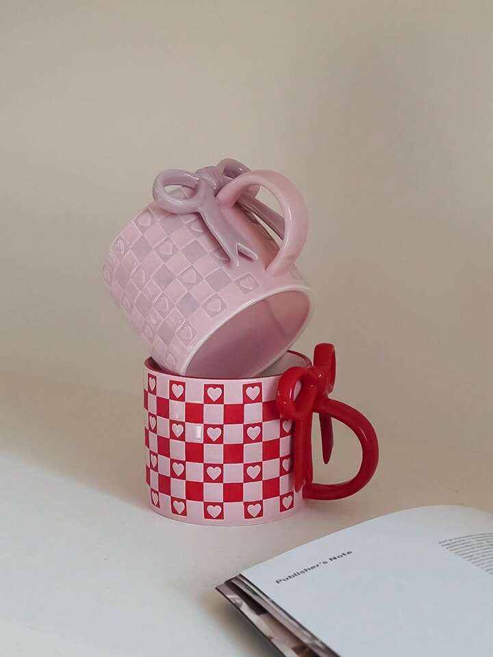 Aesthetic Bowknot Coffee Mugs