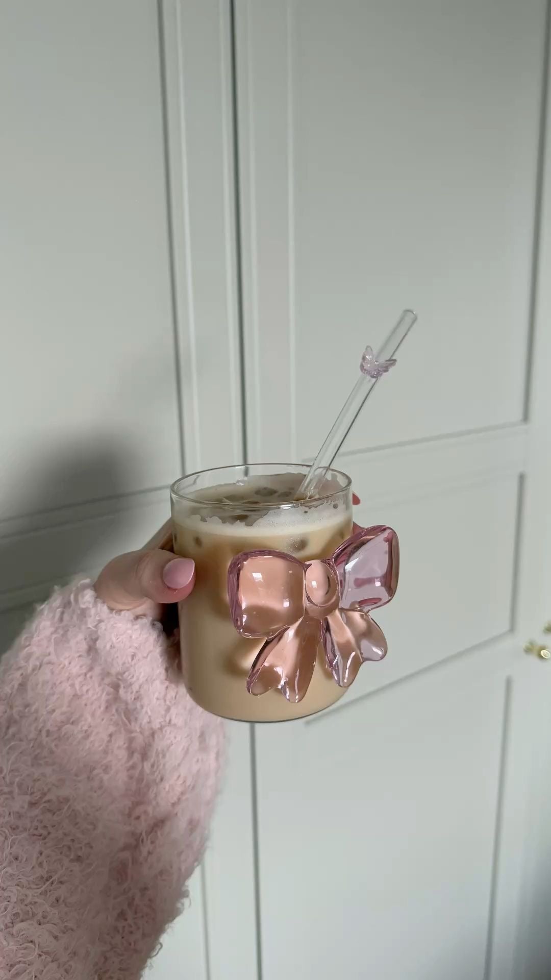 Pink Bow Glasses