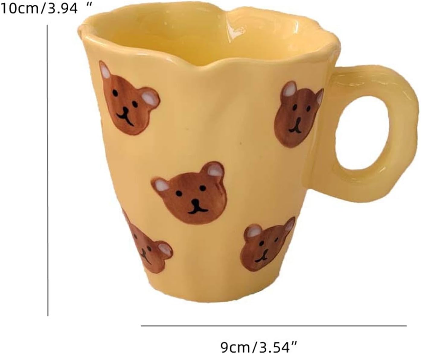 Cute Bear Aesthetic Coffee Mug