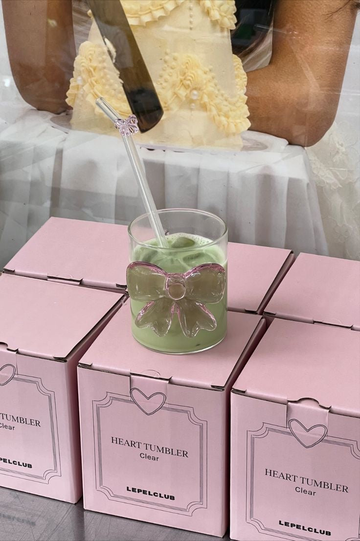 Pink Bow Glasses