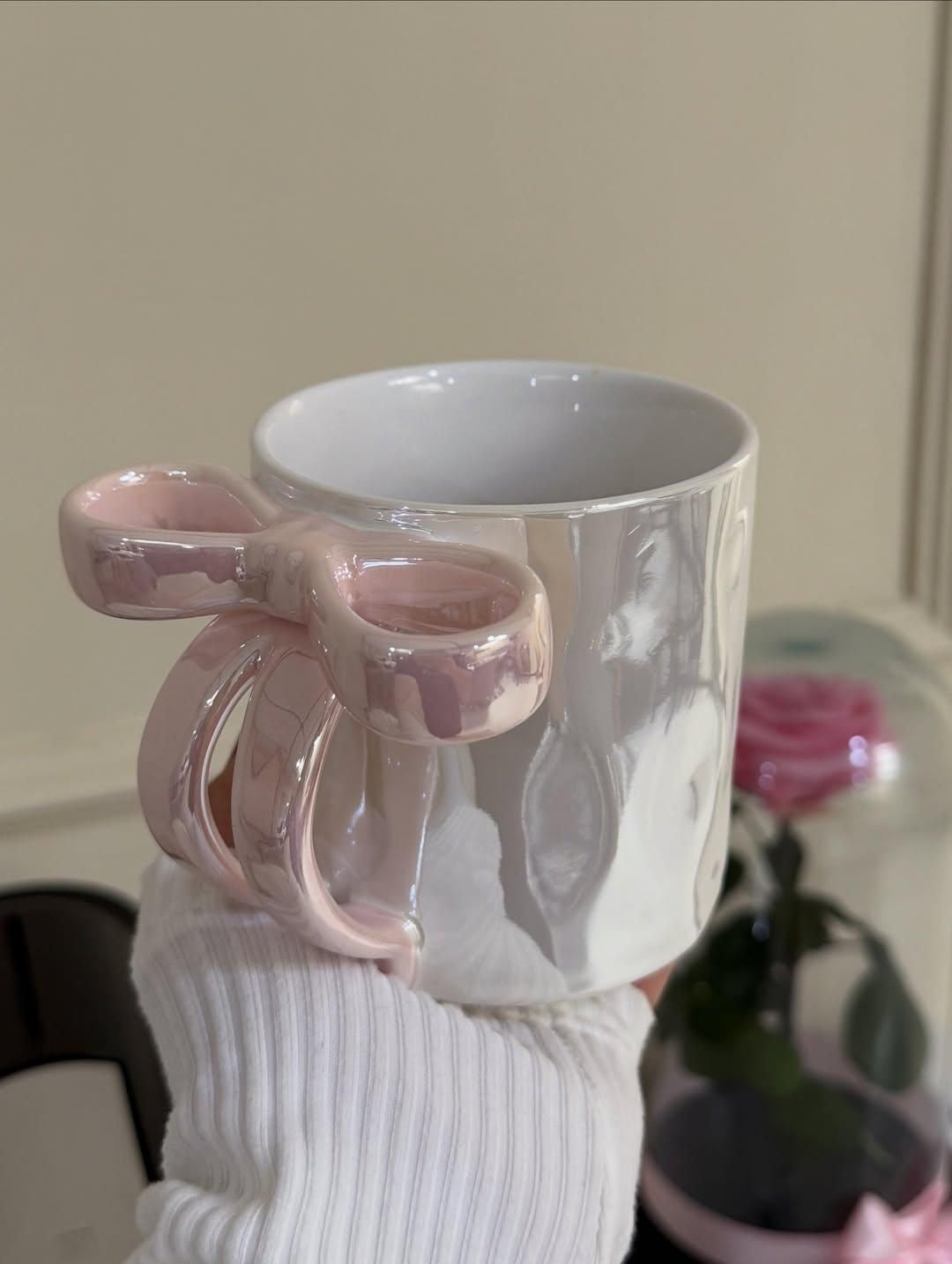 Pink Bow Mug
