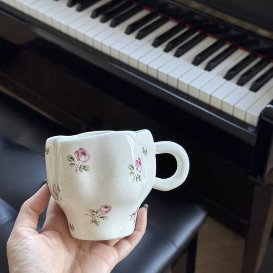 French Rose Coffee Mug