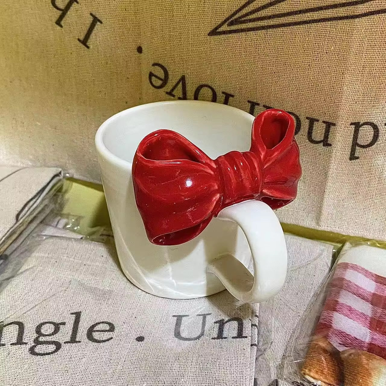 Red Bowknot Mug