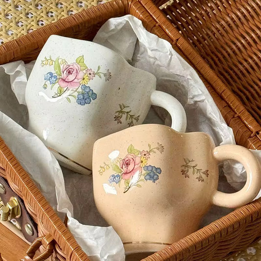 Nordic Floral Coffee Mug
