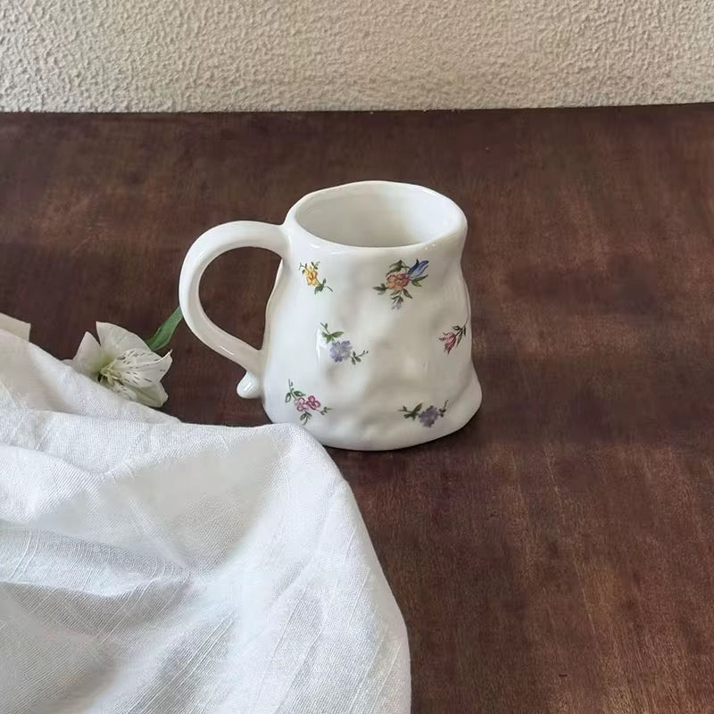French Floral Coffee Mug