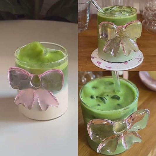 Pink Bow Glasses