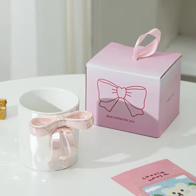 Pink Bow Mug