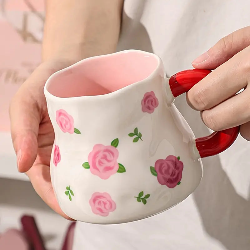 Buy Beautiful Floral Bloom Aesthetic Coffee Mug Online in India