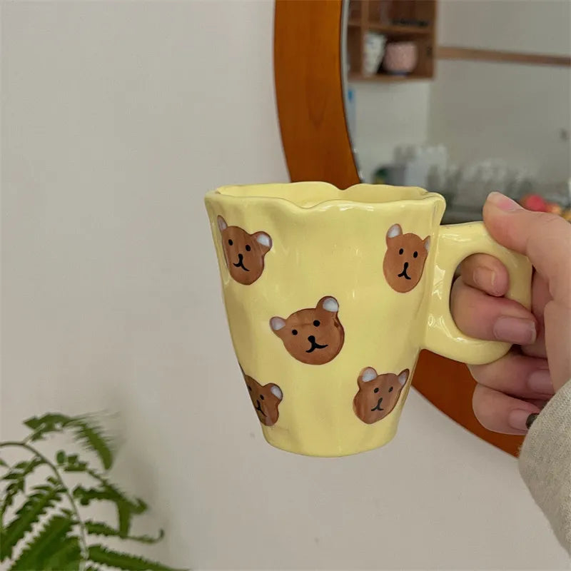 Cute Bear Aesthetic Coffee Mugs Online India