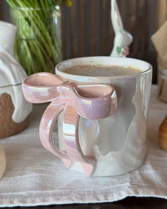Pink Bow Mug