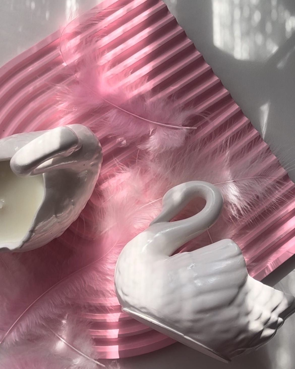 Swan Candle Holder