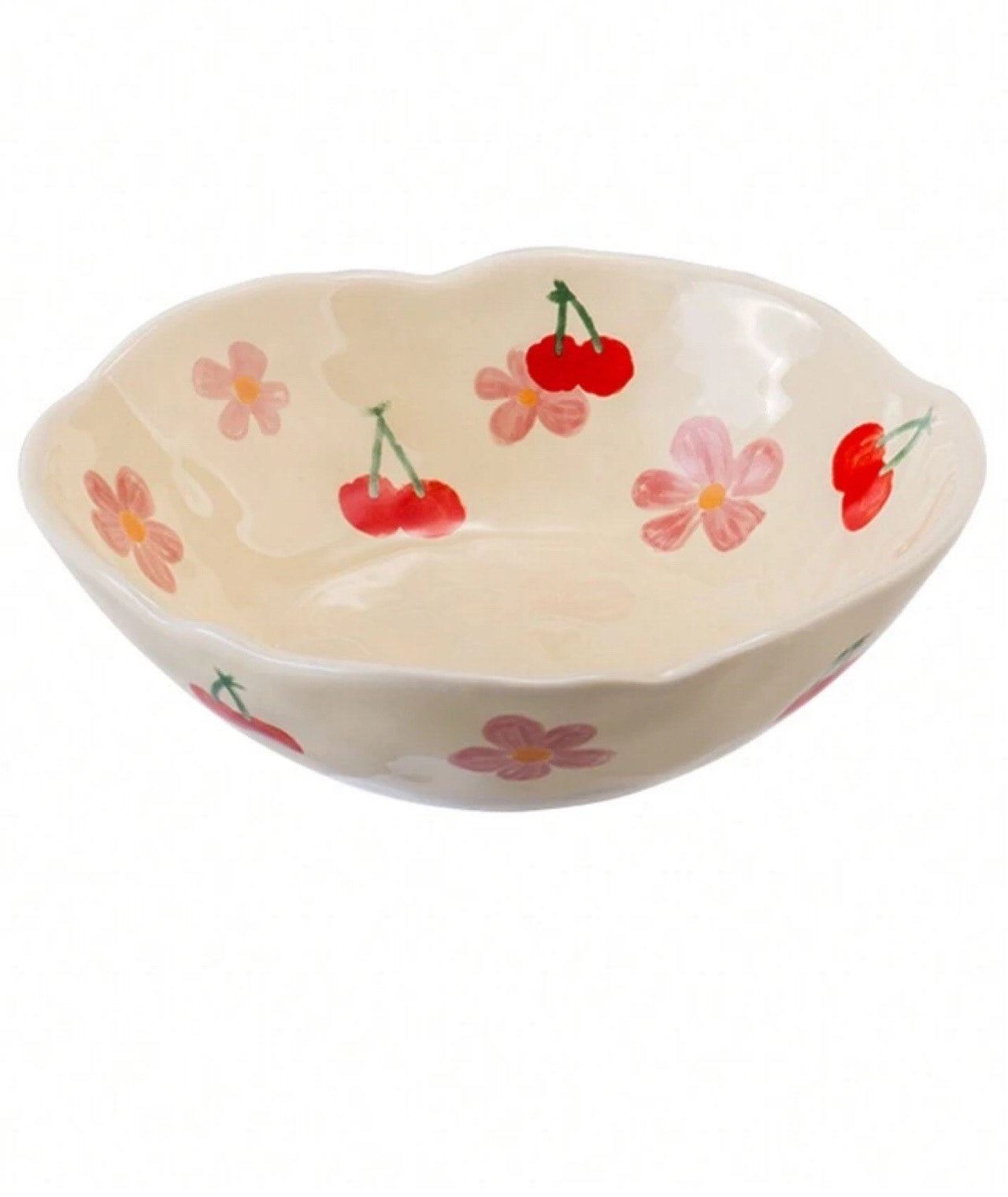 Cherry Floral Bowl